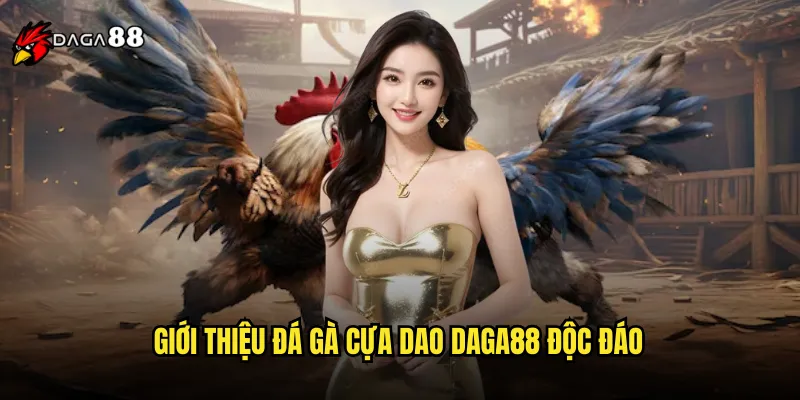 Giới thiệu đá gà cựa dao DAGA88 độc đáo